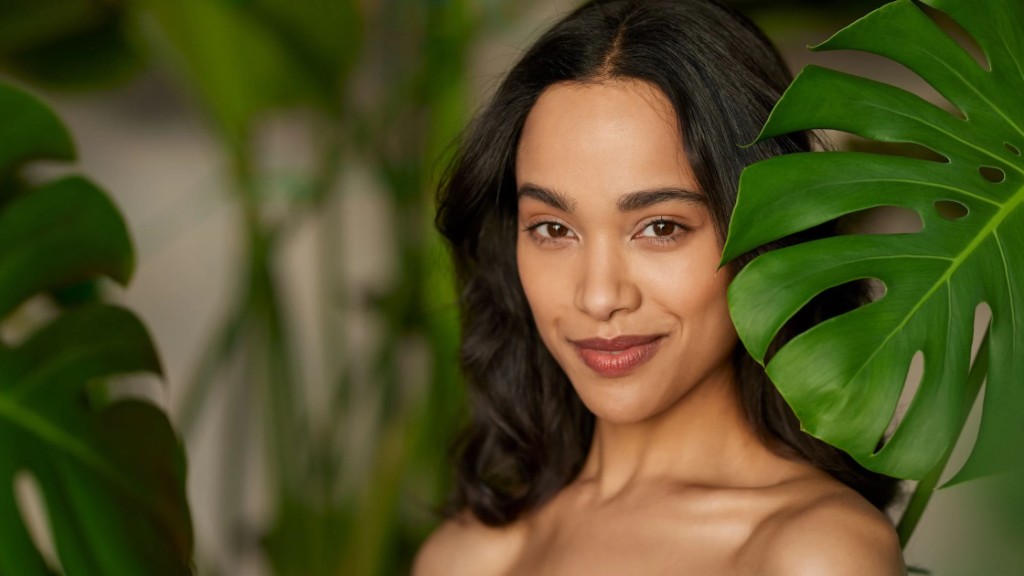 Client continuing her skincare routine at home